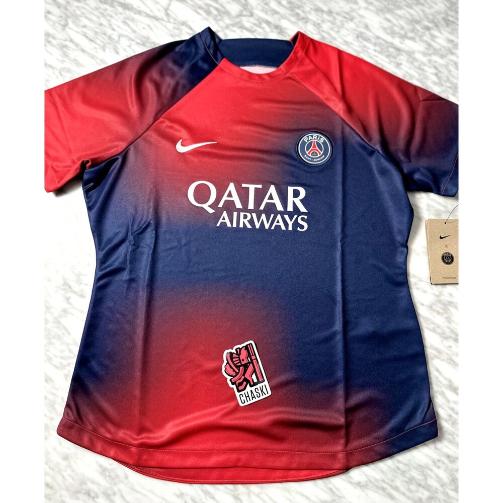 Nike PSG Paris Saint-Germain Soccer Jersey Women's Medium DX3828-411 NEW